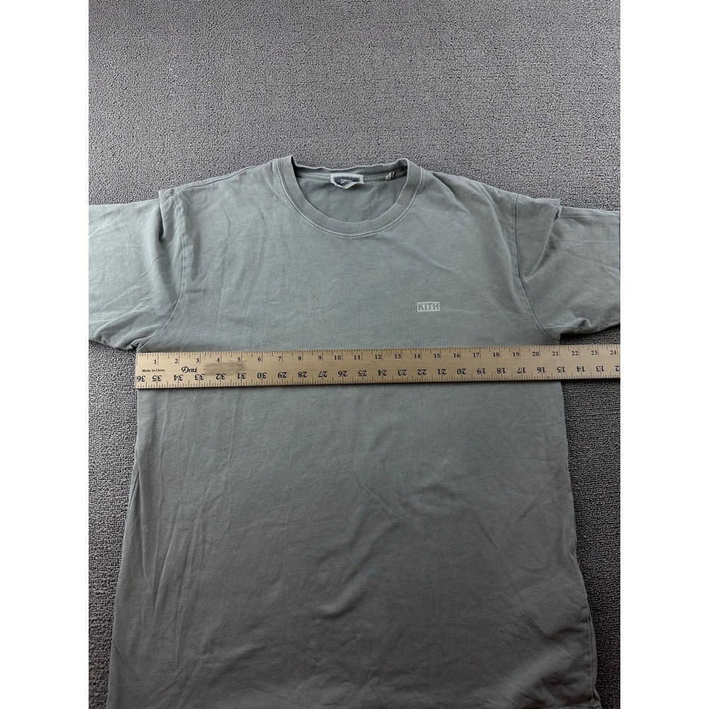 Kith T-Shirt Men M Gray Winter Classics Classic Solid Logo Cotton Streetwear - Picture 7 of 10